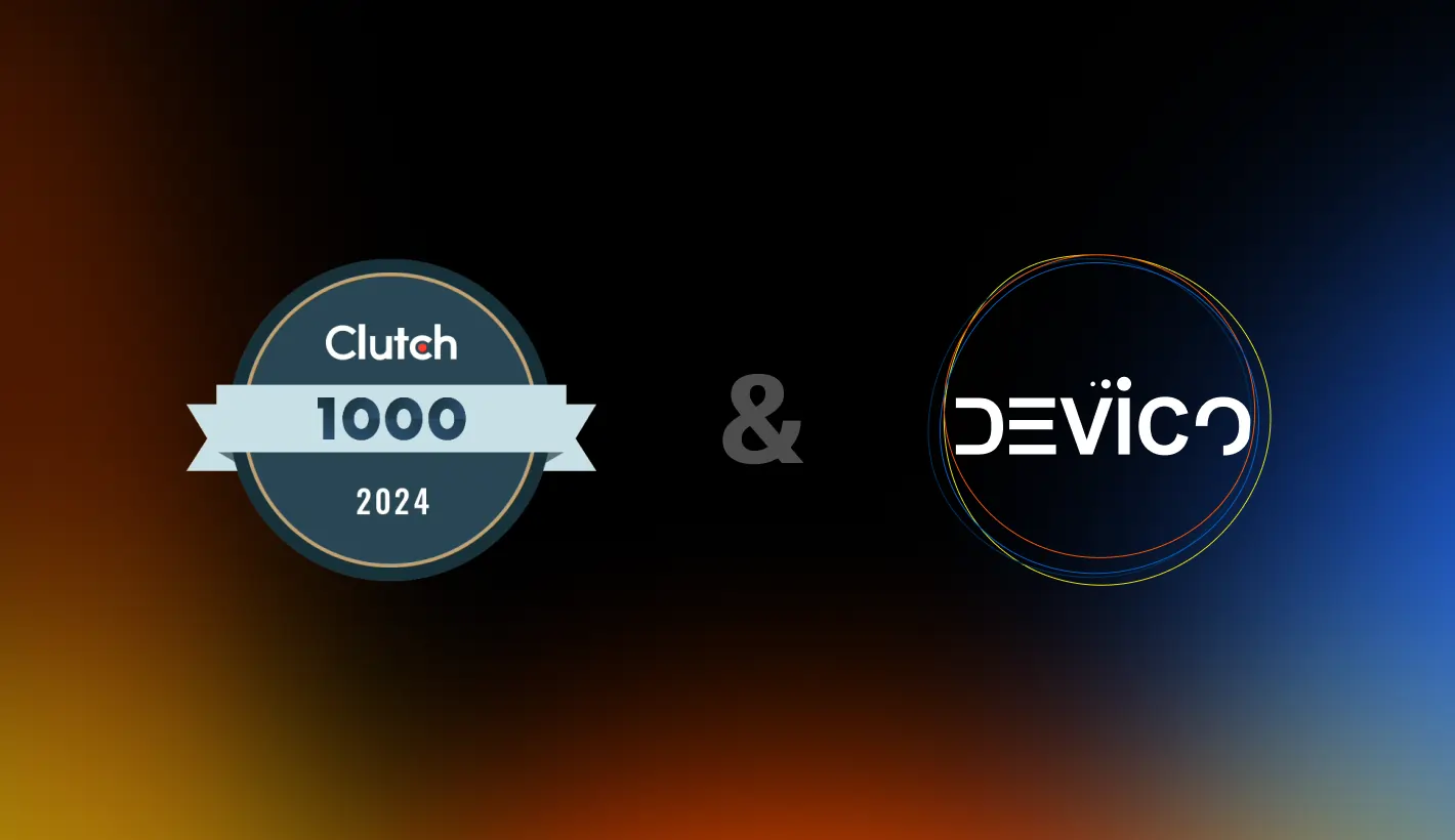 Devico named one of Clutch’s top 1000 companies for 2024