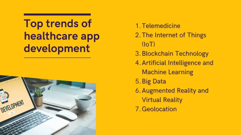 Top trends of healthcare app development