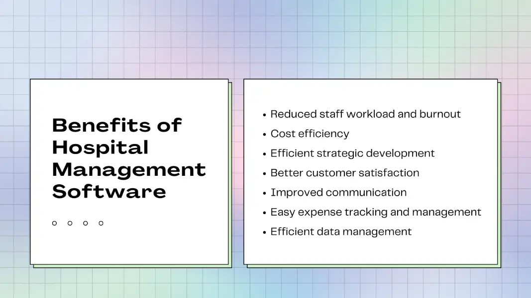 Benefits of Hospital Management Software