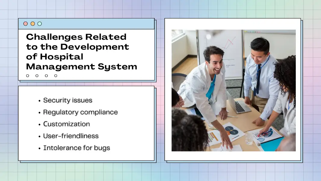 Challenges Related to the Development of Hospital Management System