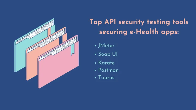 Top API security testing tools securing e-Health apps